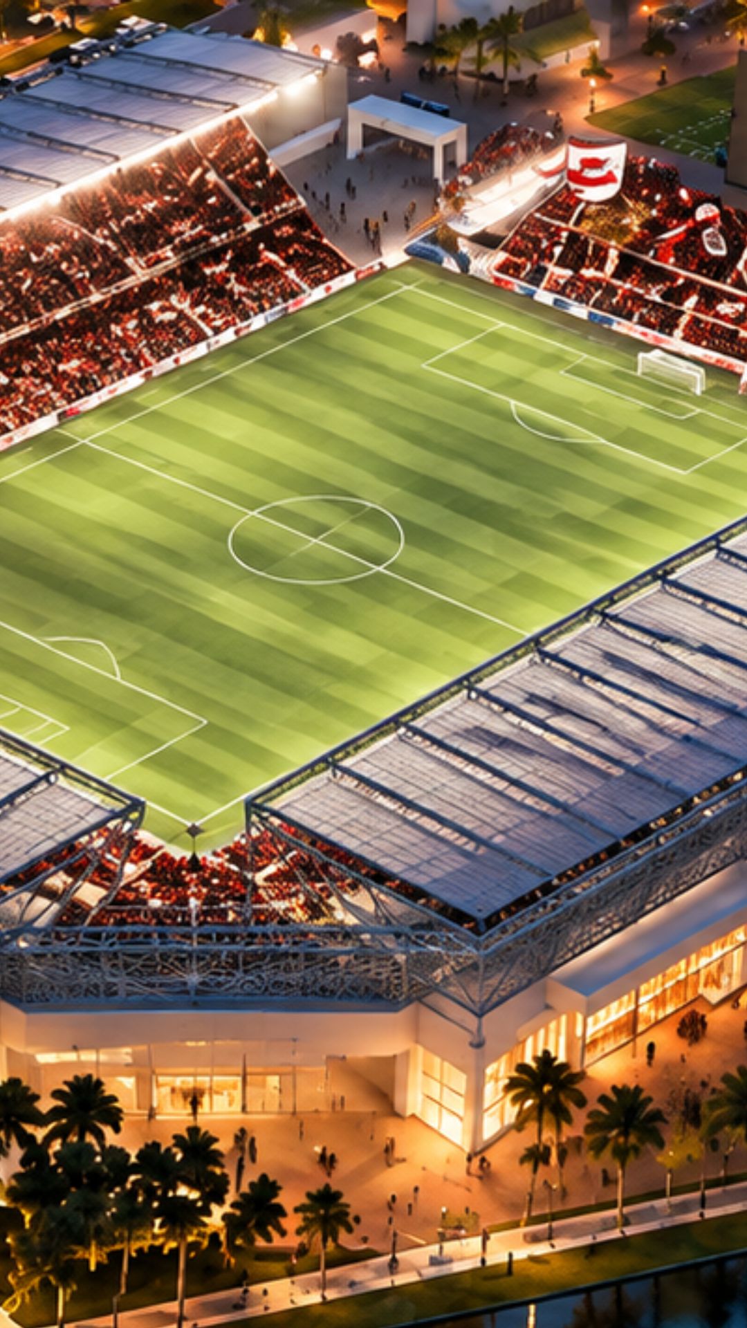 Rendering of the planned Space Coast Soccer Club stadium